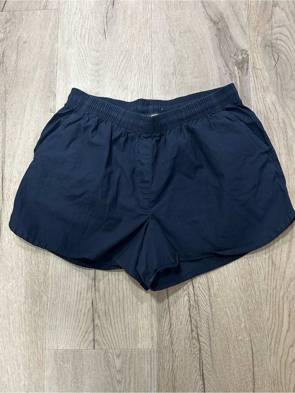 Vans Men's Elastic Waist Navy Shorts